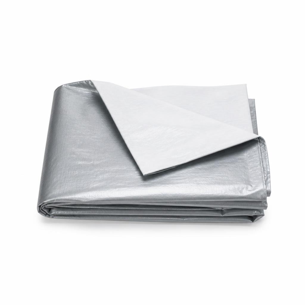 SWC 236" X 236" PYRAMID SILVER/WHITE CANVAS