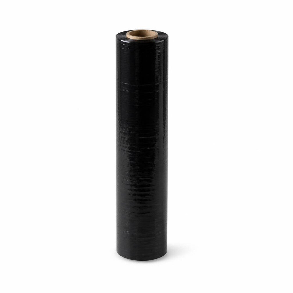20" X 2.0KG STRETCH FILM - BLACK
