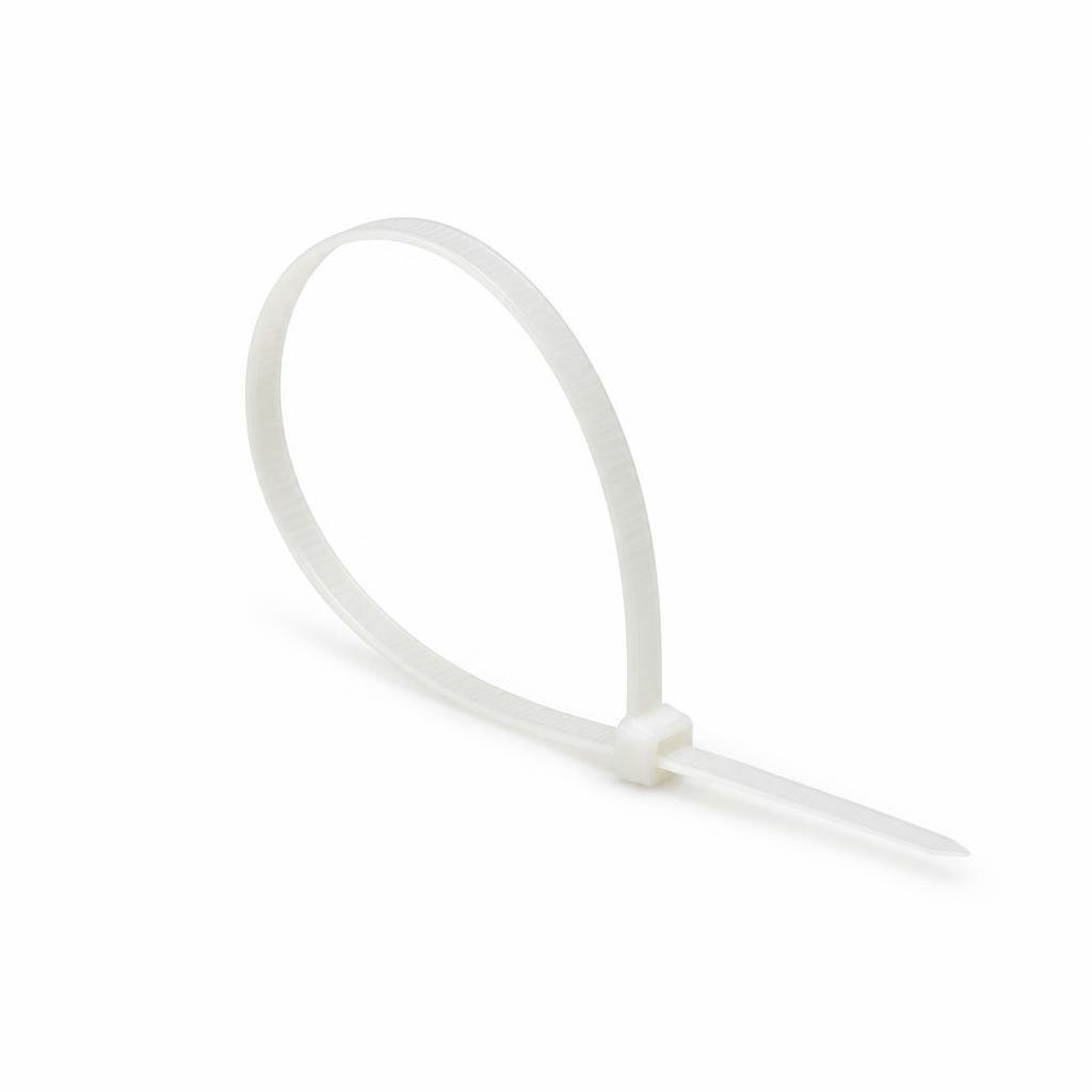16"400MM X 4.8MM CABLE TIE - WHITE