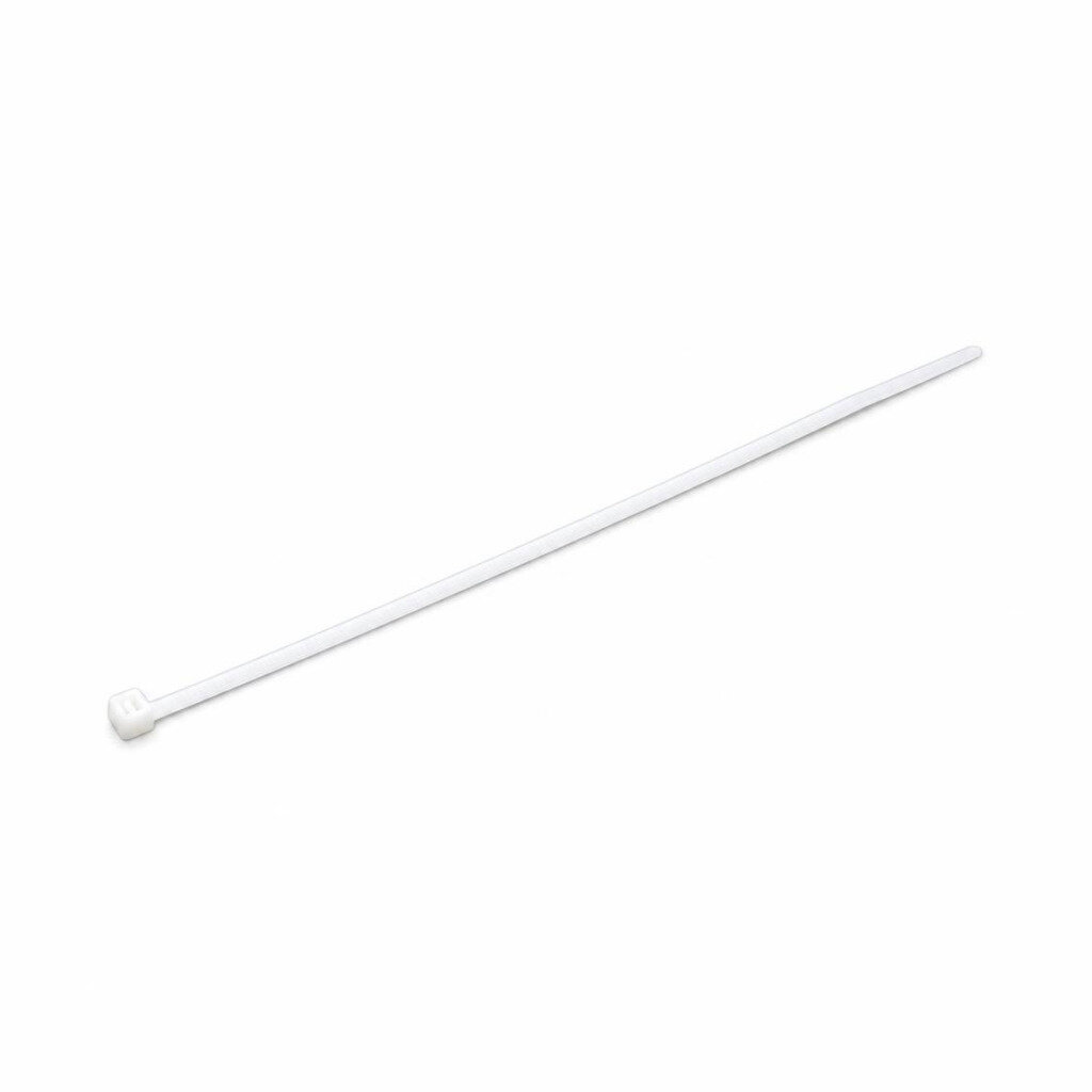 16"400MM X 7.2MM CABLE TIE - WHITE