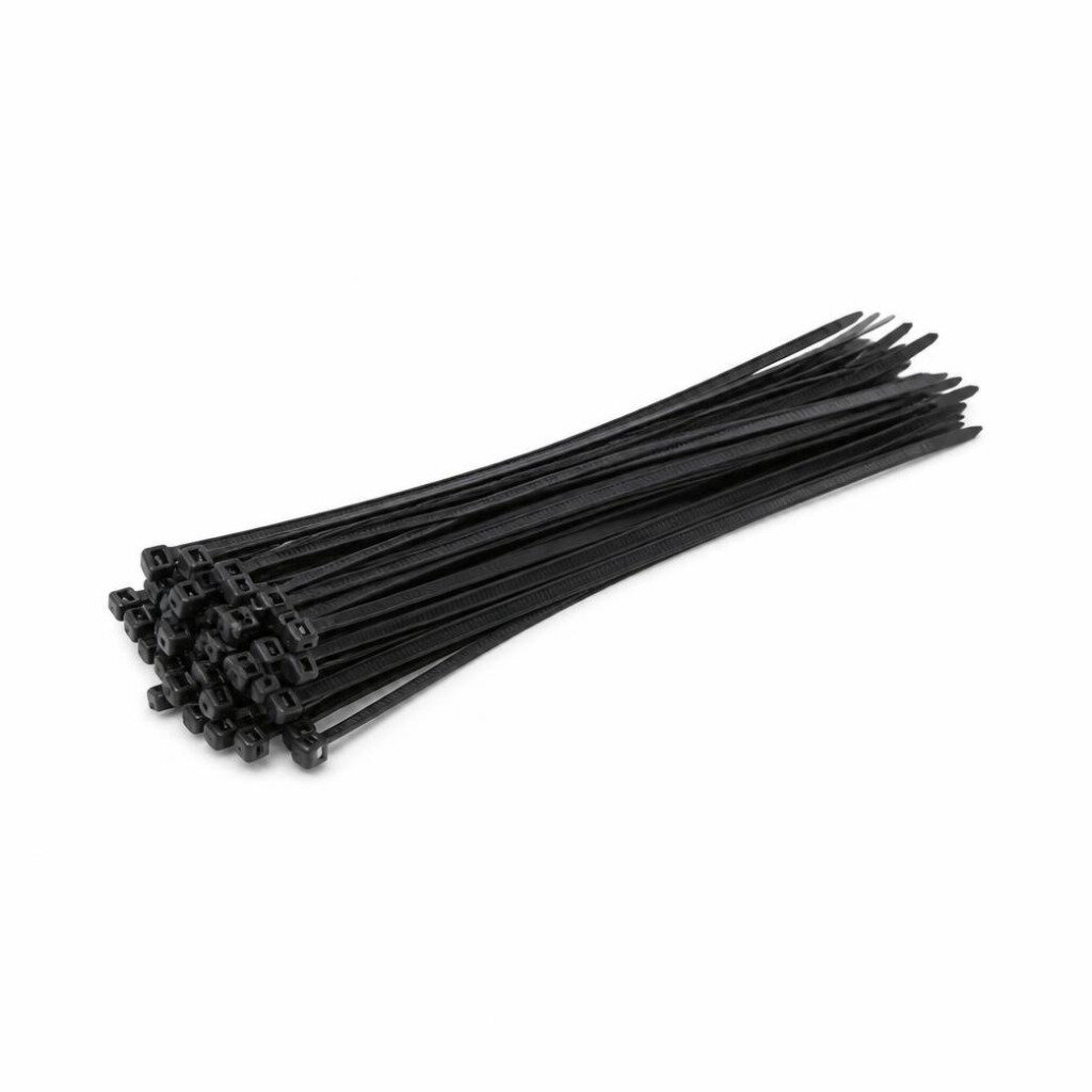 M-6"150MM X 3.6MM CABLE TIE - BLACK (250PKT/CTN)