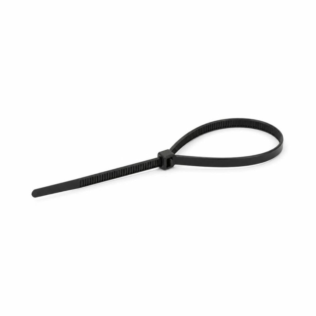 8"200MM X 3.5MM CABLE TIE - BLACK