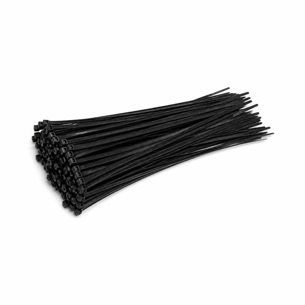 M-8"200MM X 4.8MM CABLE TIE - BLACK (150PKT/CTN)