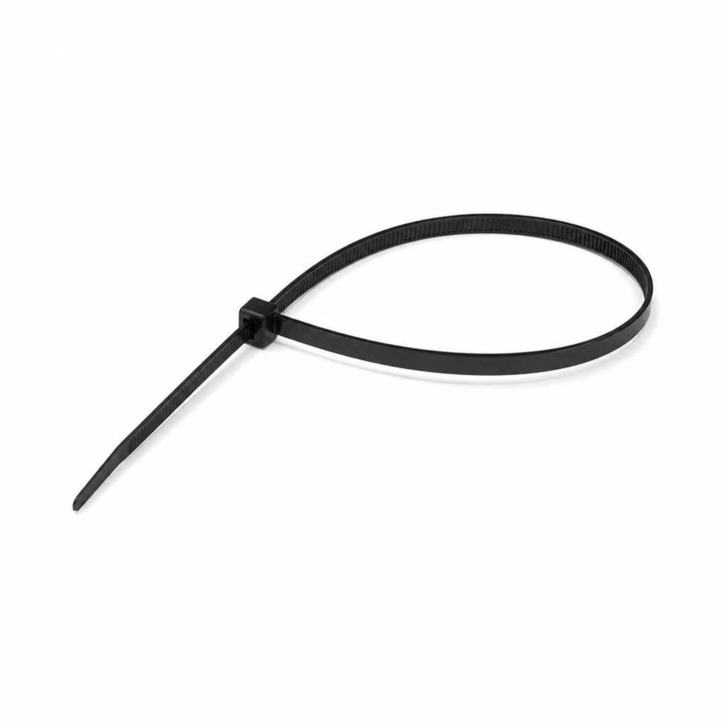 M-10"250MM X 4.8MM CABLE TIE - BLACK (125PKT/CTN)