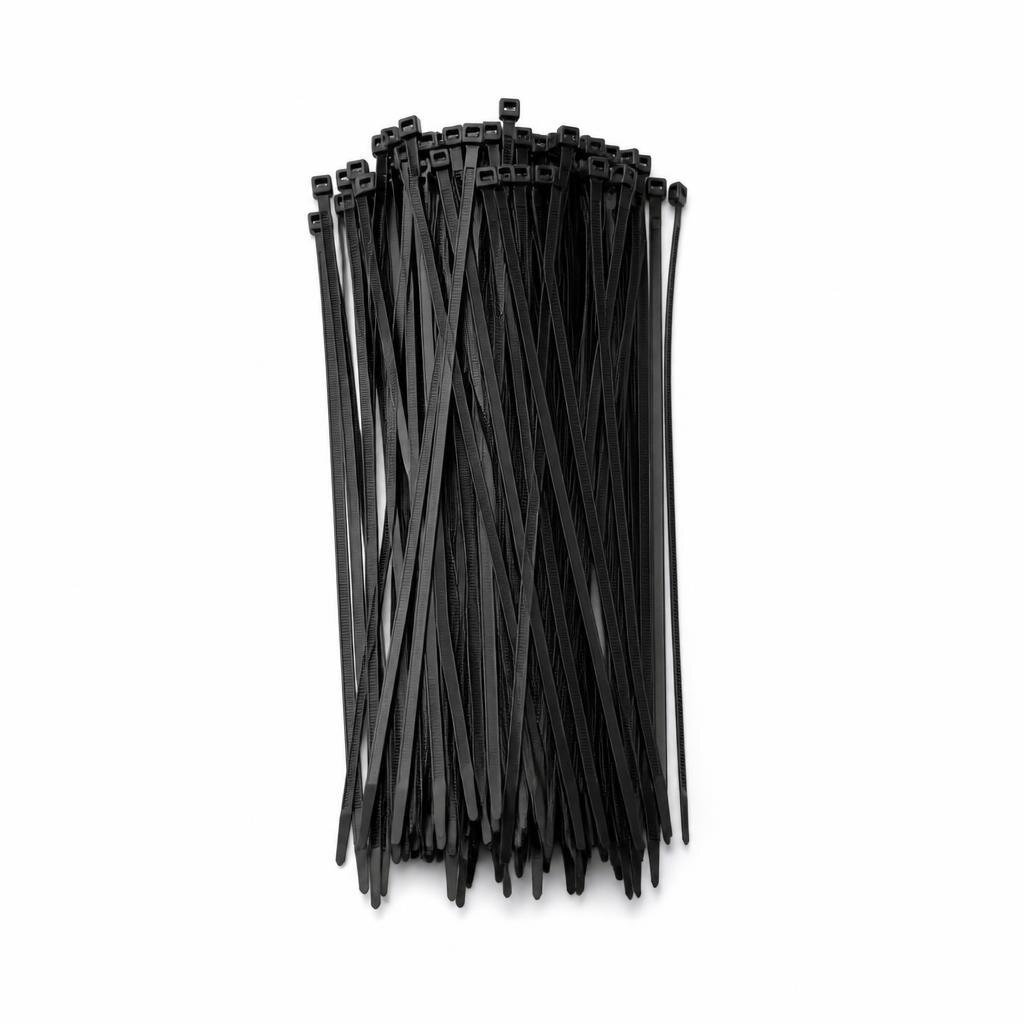 M-15"380MM X 7.6MM CABLE TIE - BLACK (50PKT/CTN)
