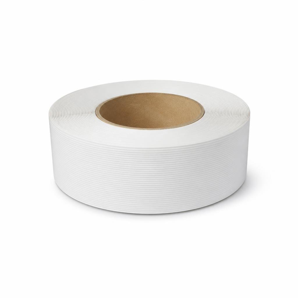 10MM PVC WRAPPING BAND - WHITE