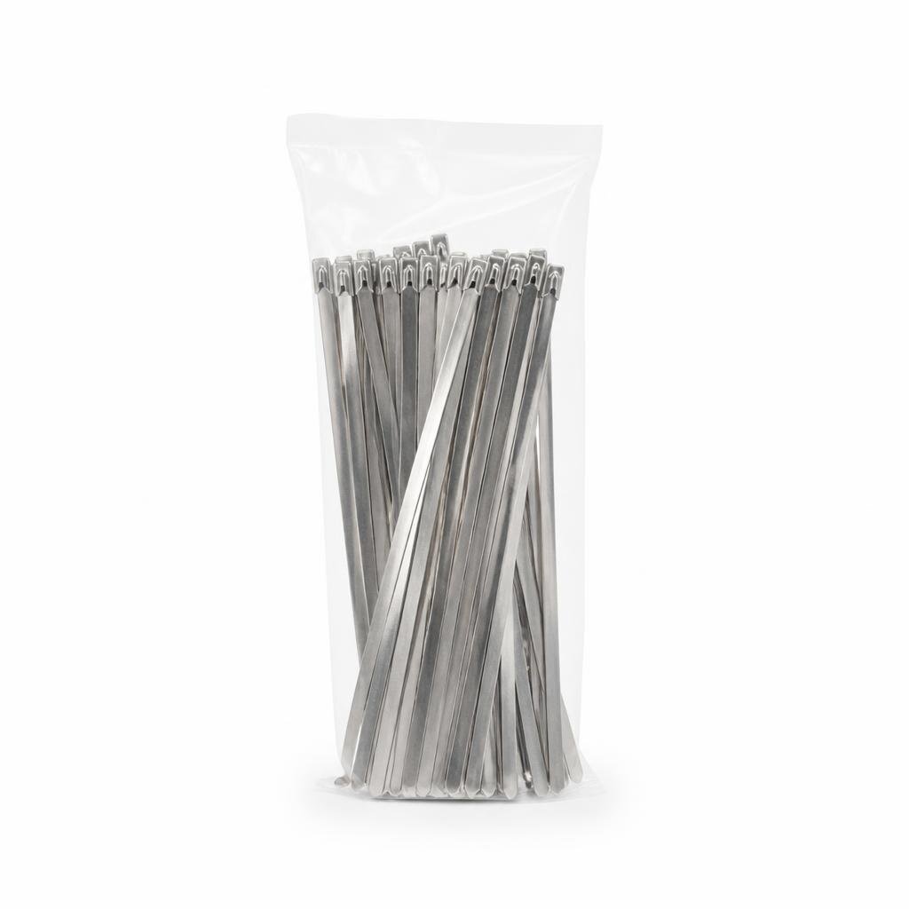 RAPID-TECH 6" X 4.6MM 304 STAINLESS STEEL CABLE TIE (100PCS/PKT)