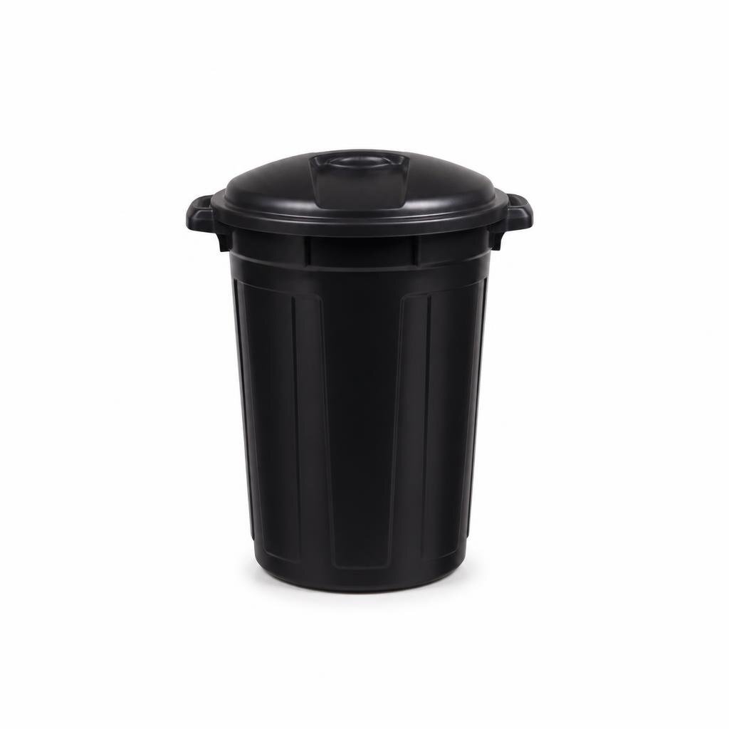 RI-120AB 120L TRASHBIN (BLACK)