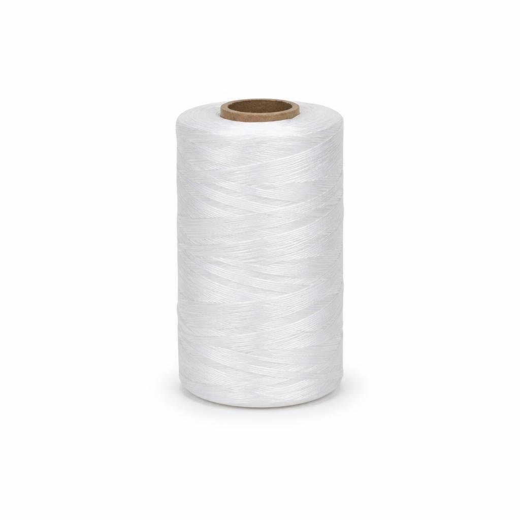 WOVEN BAG SEWING THREAD - WHITE