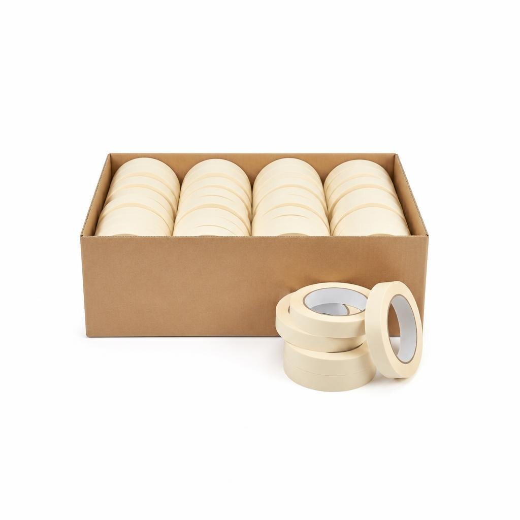 APOLLO M502 12MM 1/2" X 18YD MASKING TAPE (288PCS/CTN)