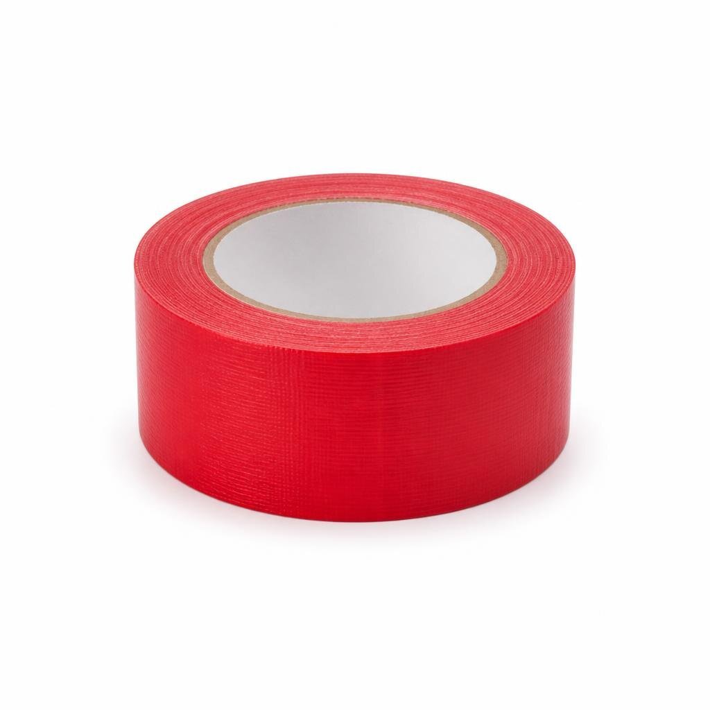 M-B.I. CARE 48MM CLOTH TAPE RED