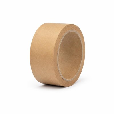 GRABBIT 48MMX11Y SILICONE KRAFT PAPER TAPE-BRW