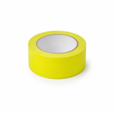 GRABBIT 24MM X 4Y CLOTH TAPE - FLUORESCENT YLW