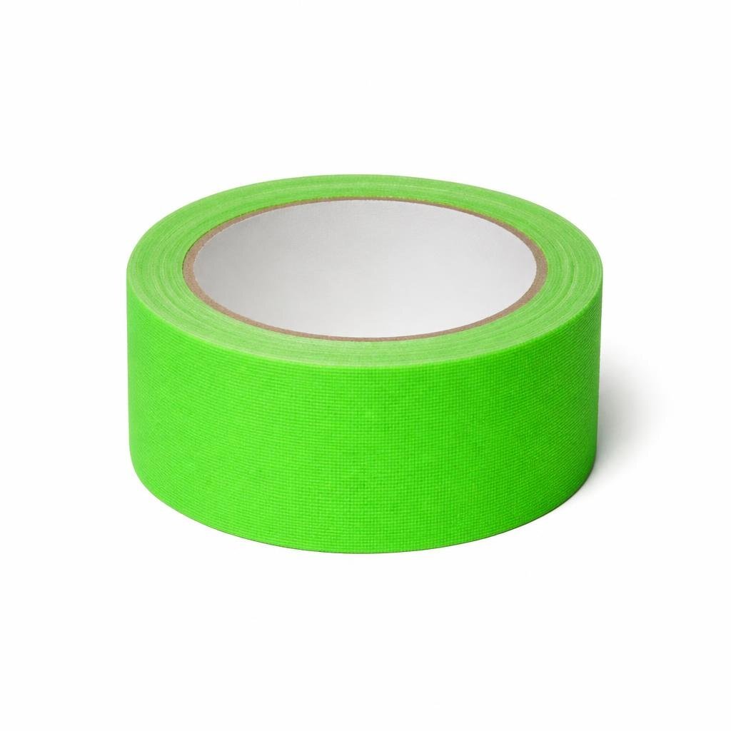 GRABBIT 24MM X 4Y CLOTH TAPE - FLUORESCENT GREEN