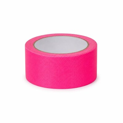 GRABBIT 48MM X 4Y CLOTH TAPE - FLUORESCENT PINK