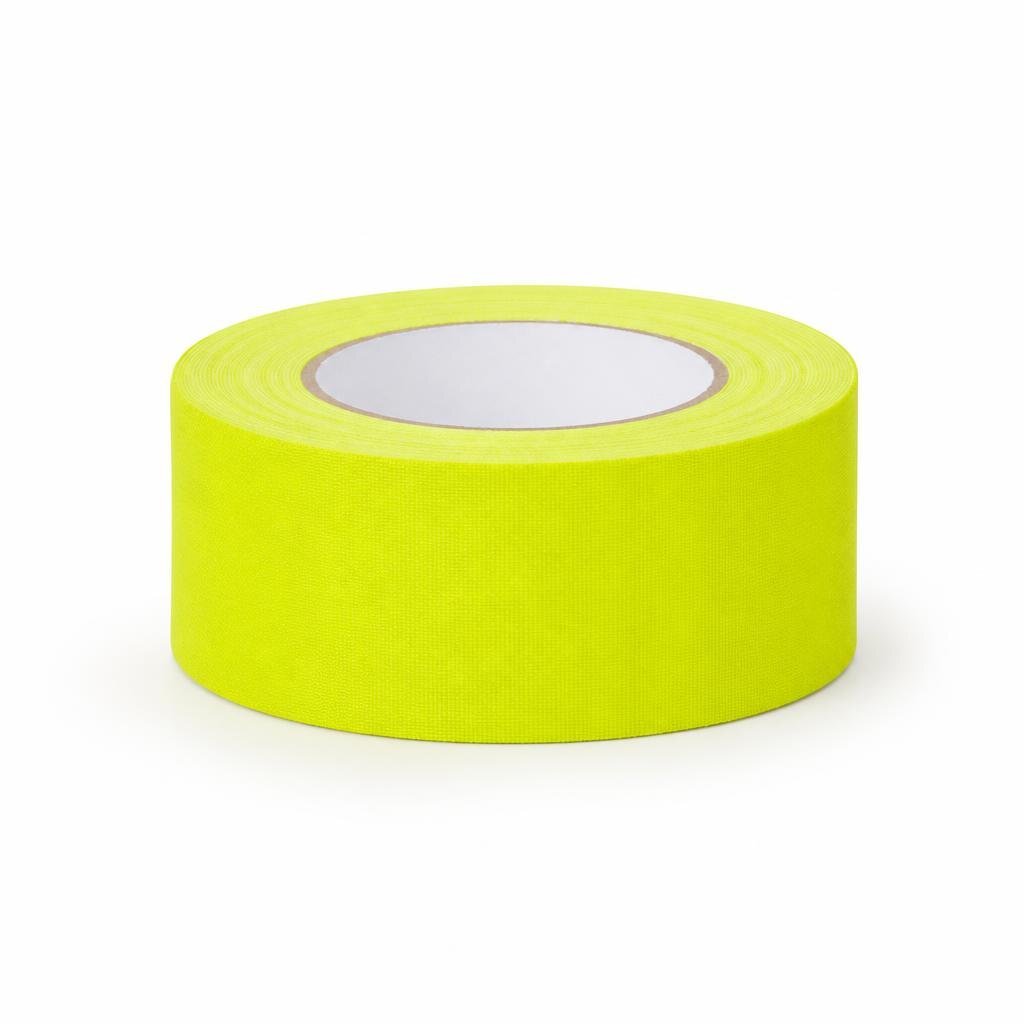 GRABBIT 48MM X 4Y CLOTH TAPE - FLUORESCENT YLW