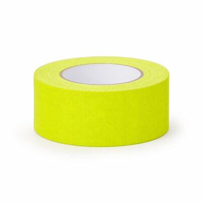 GRABBIT 48MM X 4Y CLOTH TAPE - FLUORESCENT YLW