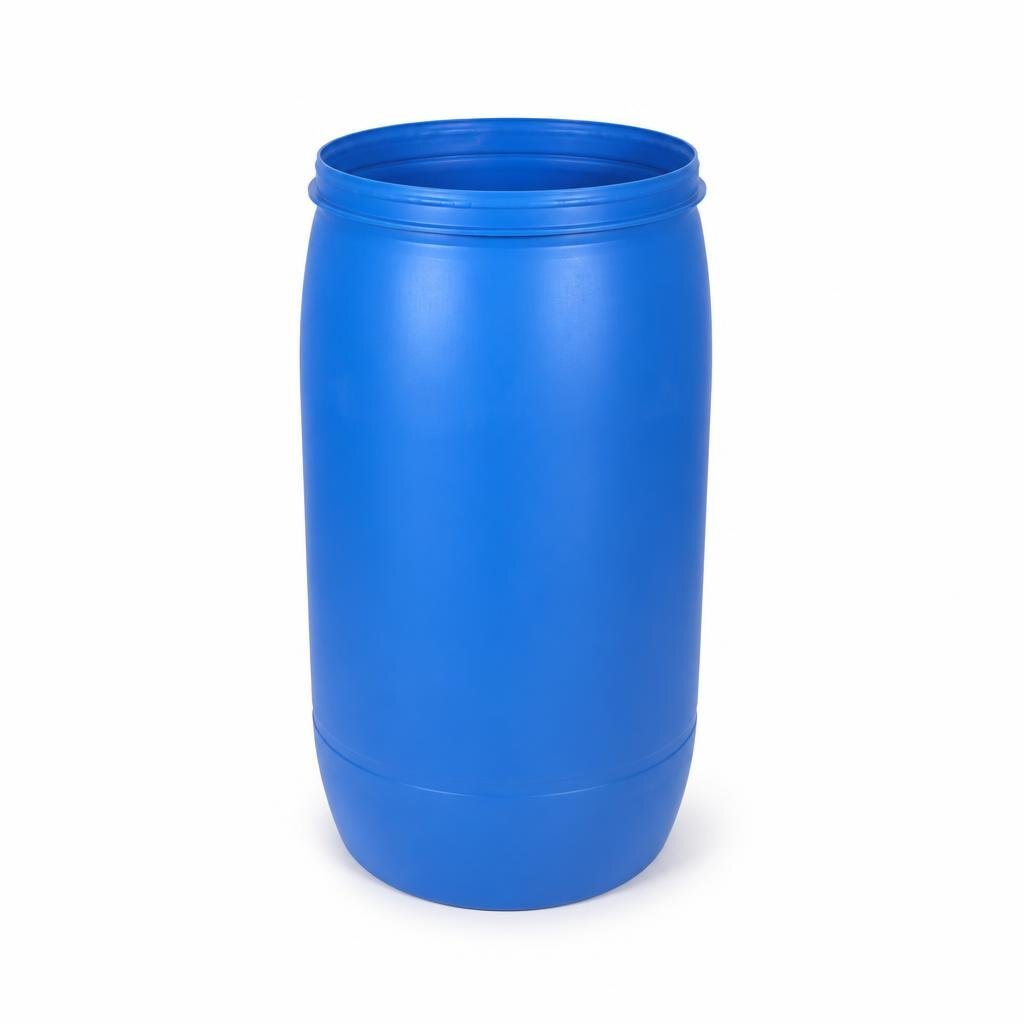 80L EMPTY HDPE OPEN TOP DRUM