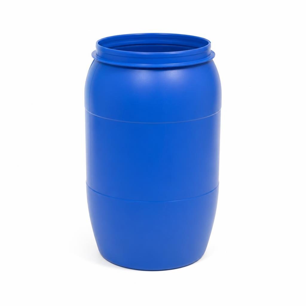 160L EMPTY HDPE OPEN TOP DRUM