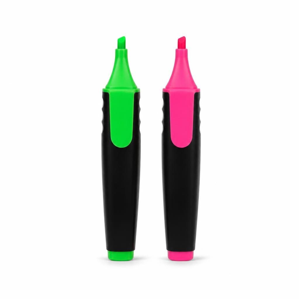GRABBIT 4MM&1MM 2PCS FLEXOFFICE HIGHLIGHTER