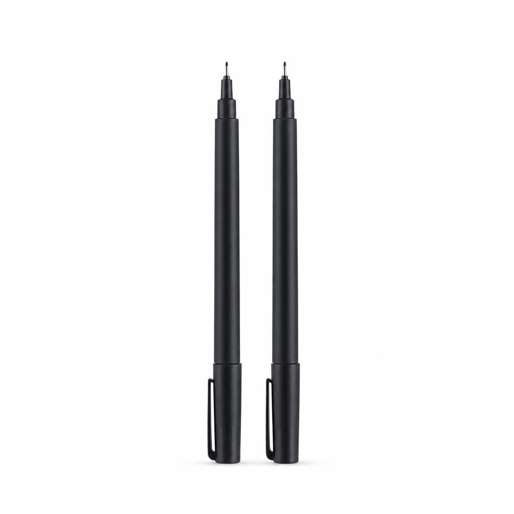GRABBIT 1MM 2PCS SHARPLINER MARKER-BLACK
