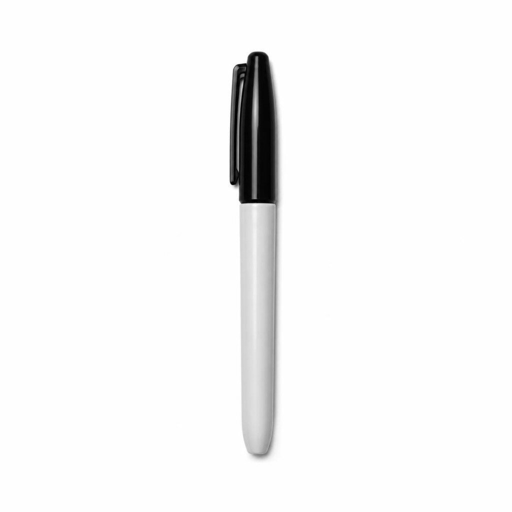M-SHARPIE BLACK PERMANENT MARKER PEN