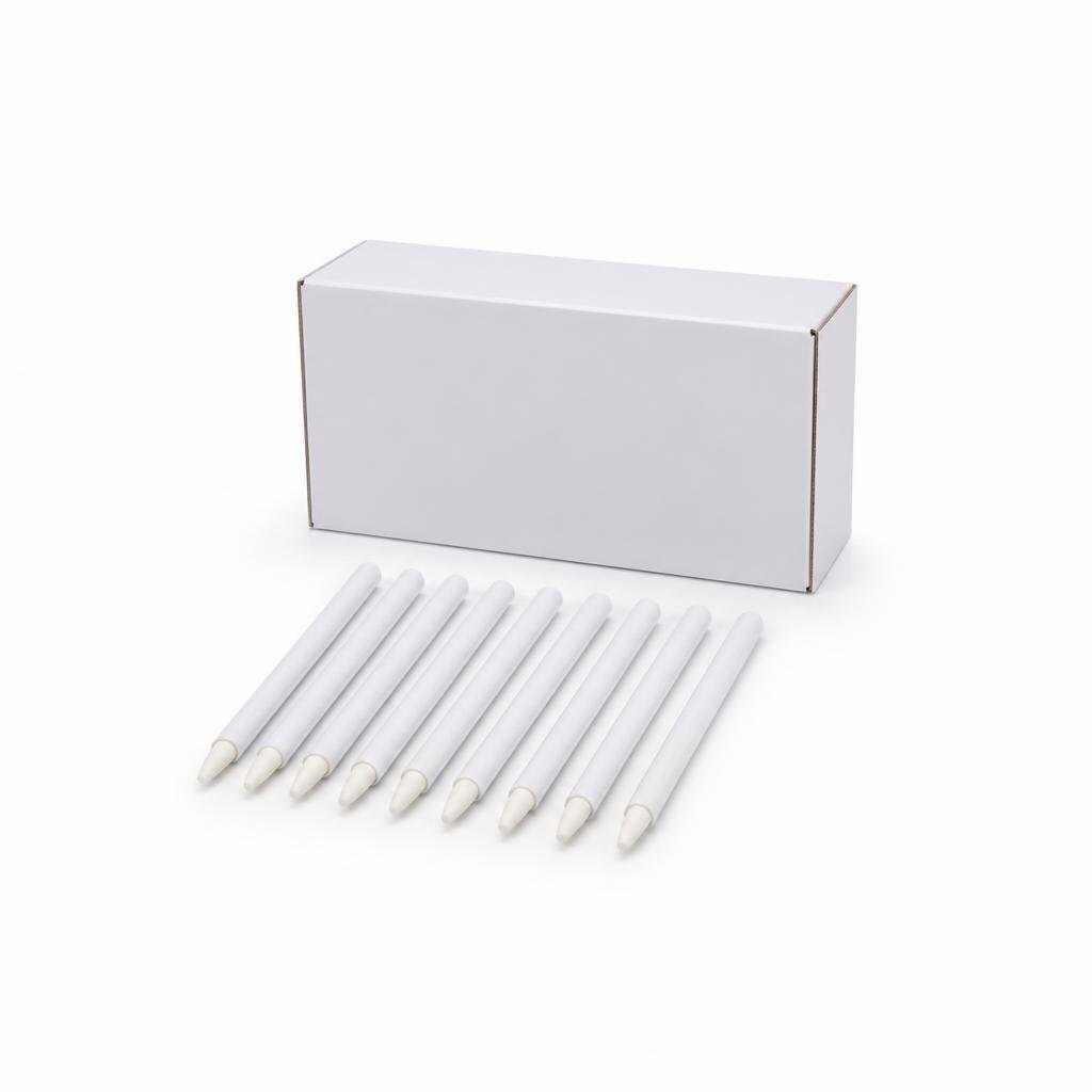 M-SHILI SL-T5032 MARKER LONG NIB - WHITE (10PCS/BOX)