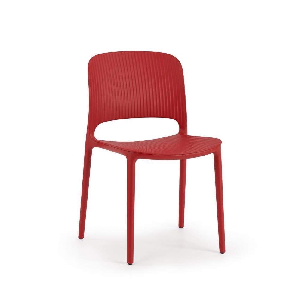4401R-1 RED COLOUR SIDE CHAIR (LINE)