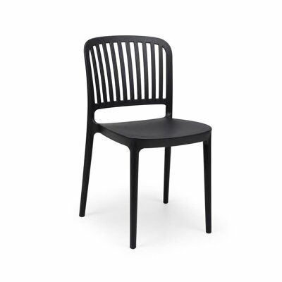 MP PLUS M178E PLASTIC CHAIR (BLACK)