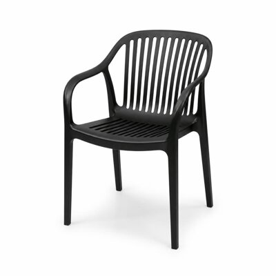 MP PLUS M2008 PLASTIC CHAIR (BLACK)