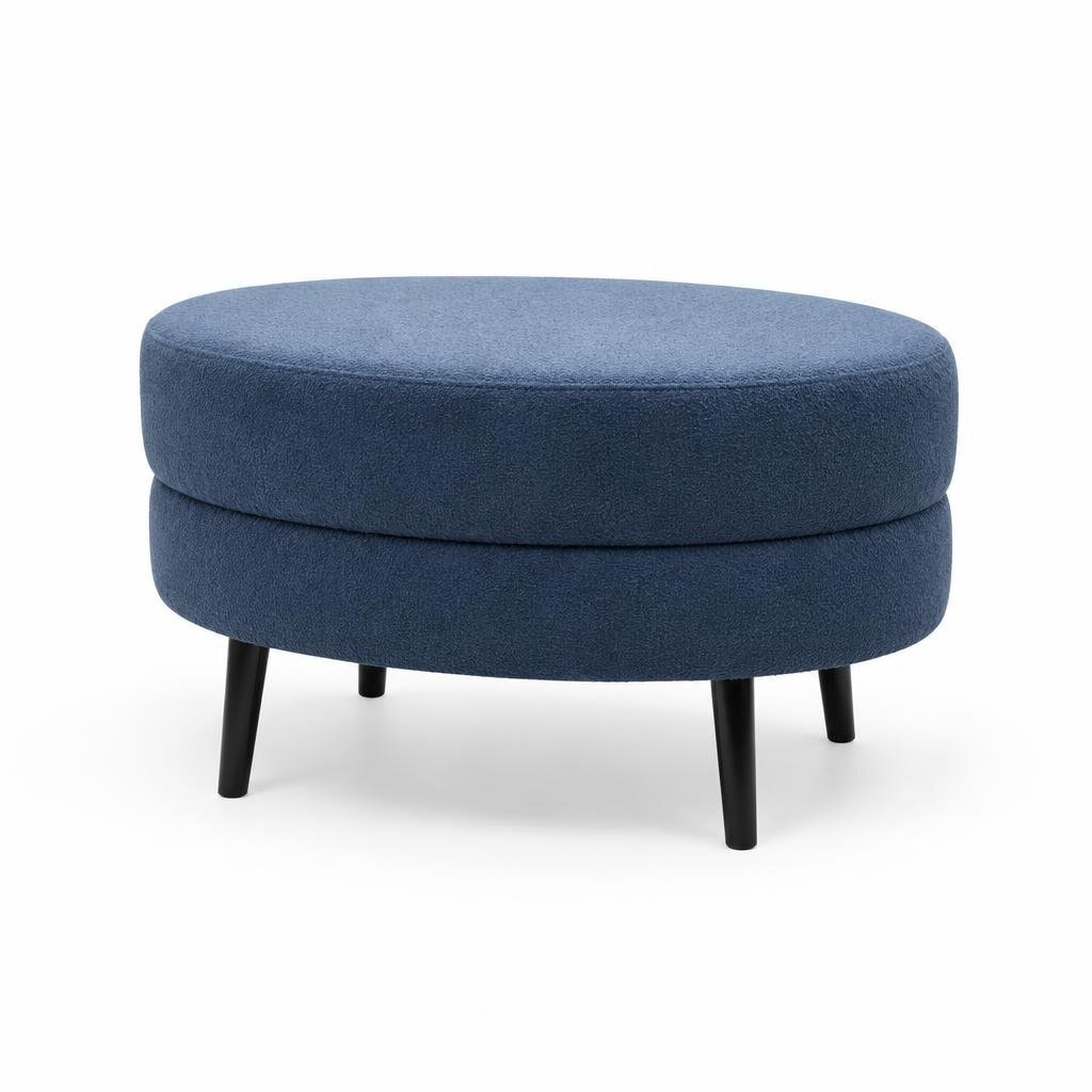 UNICA UN006BL OVAL SHAPED STOOL - BLUE (CHAIR)