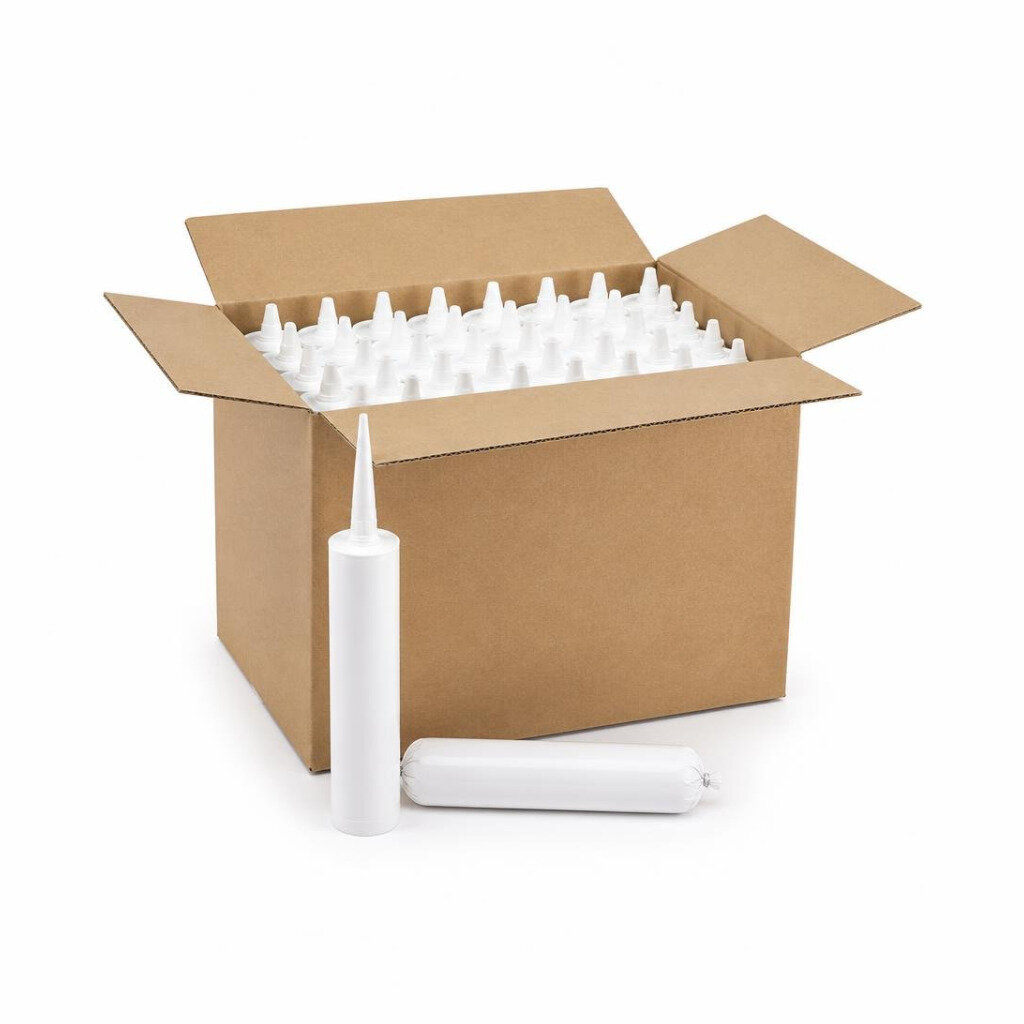 BOSTIK S736 280ML WHITE GLAZING NEUTRAL SILICONE (25PCS/CTN)