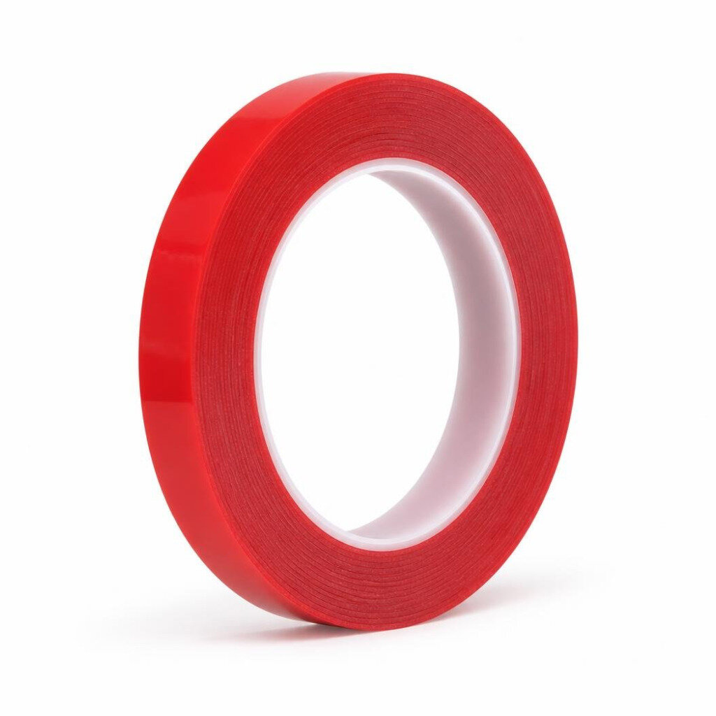 NISSHO 10MM X 9Y ACRYLIC FROM TAPE - RED