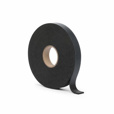 GRABBIT 24MM X 1M DOUBLE SIDED FOAM TAPE-BLACK