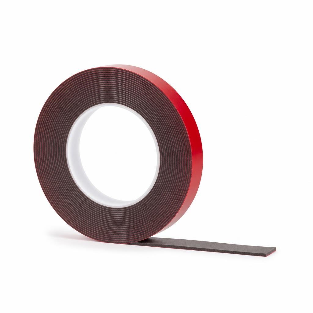 GRABBIT 12MMX1M DOUBLE SIDED ARCYLIC FOAM TAPE
