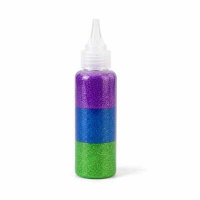GRABBIT 13ML GLITTER GLUE - PURPLE/BLUE/GREEN