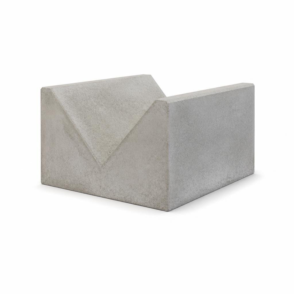 600MM X 600MM V-SHAPE BLOCK - JKR