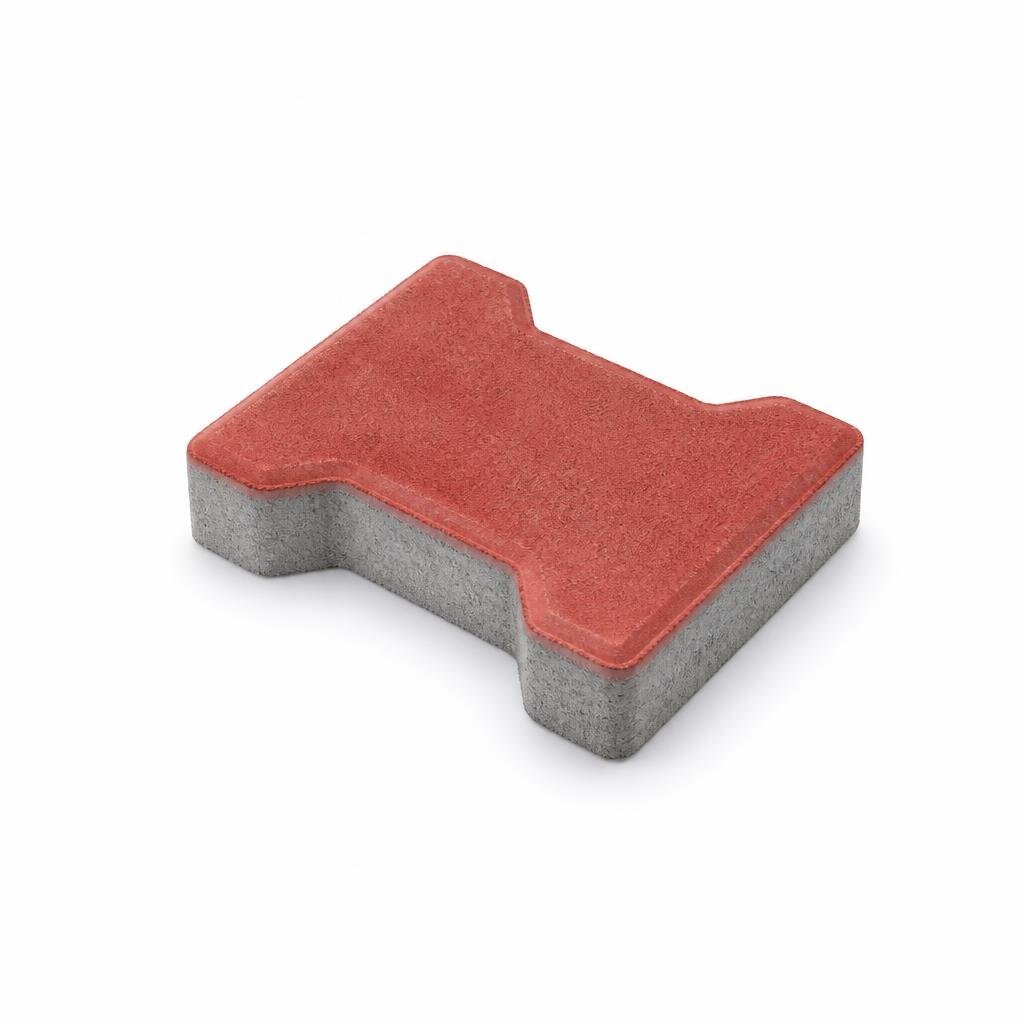 80MM INTERLOCKING CONCRETE PAVER - RED