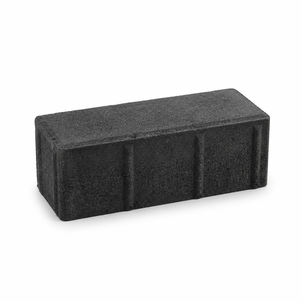 80MM X 225MM X 197MM TRAFIKA PAVER - BLACK