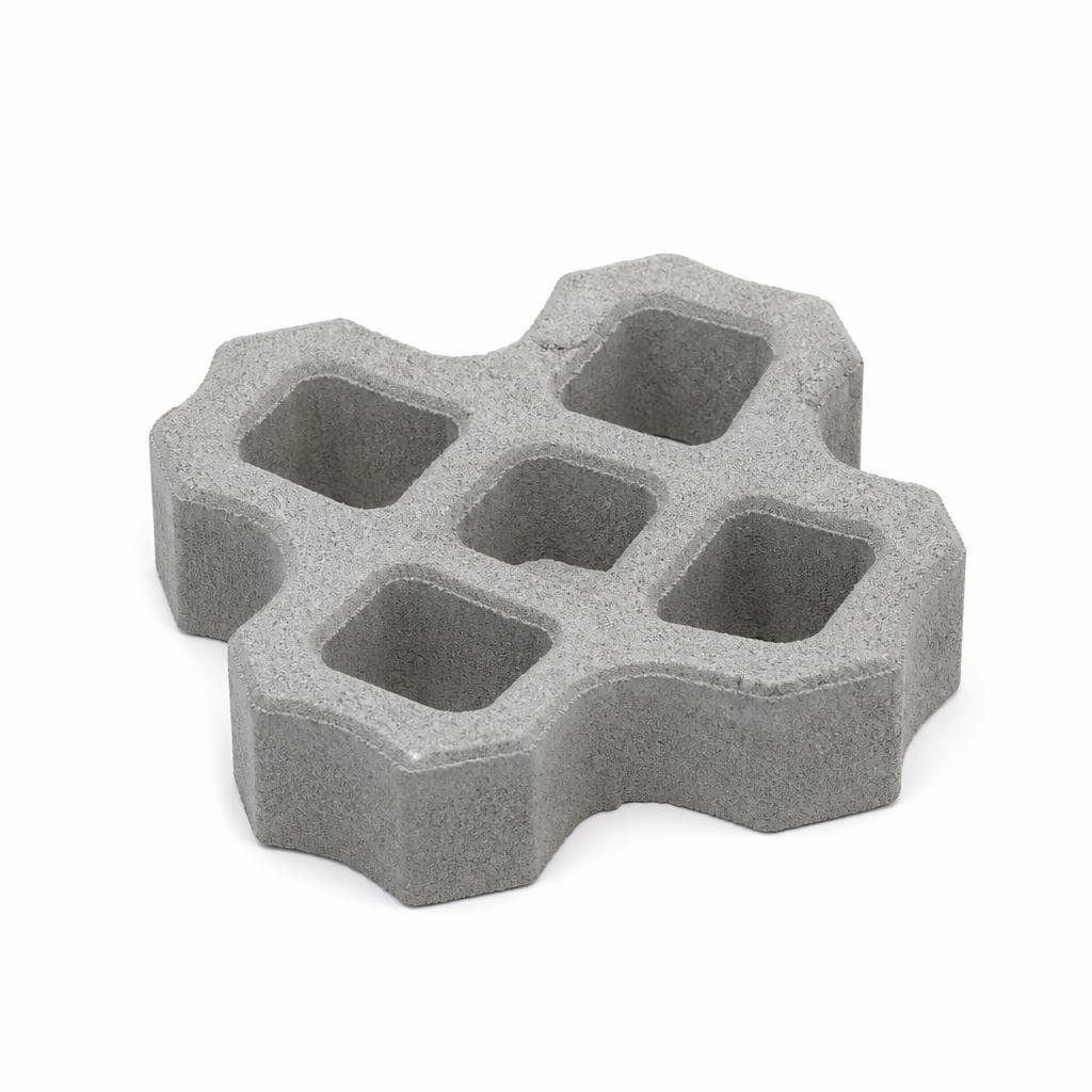 80MM DESERT LILY GRASSPAVE - GREY