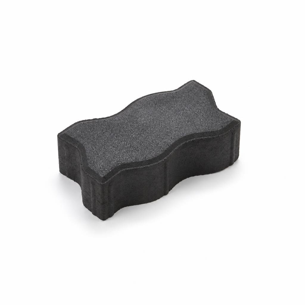 60MM INTERLOCKING FLEXIPAVE - BLACK