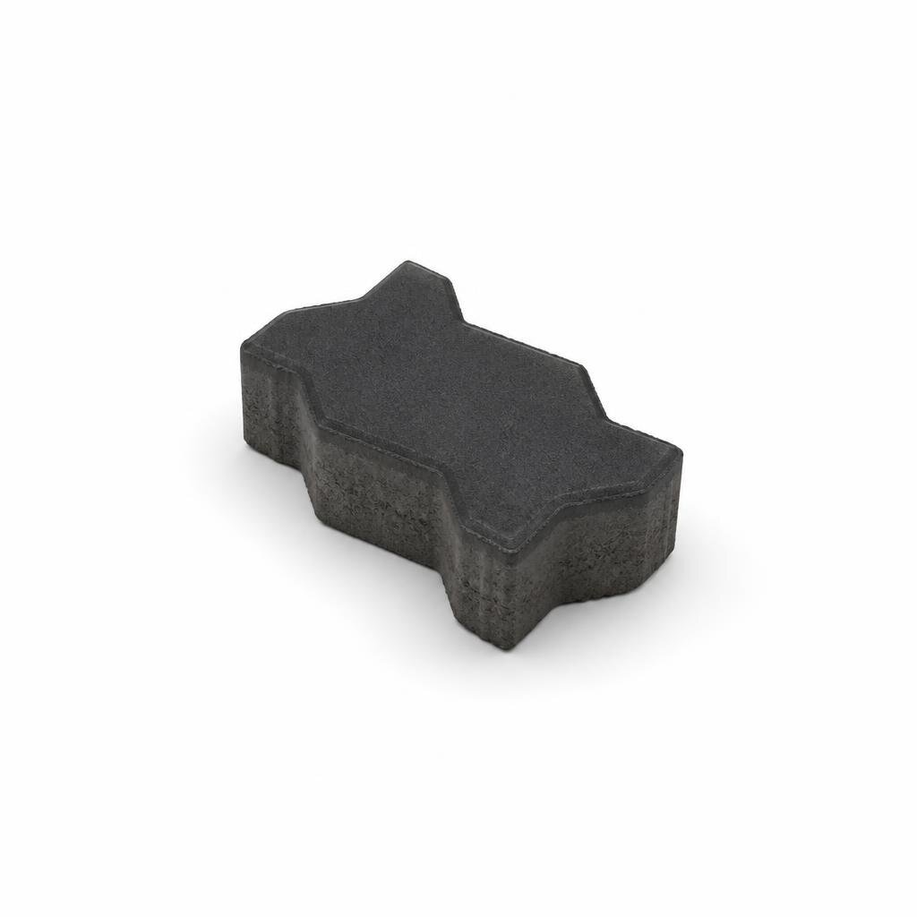 60MM INTERLOCKING SUNWAYPAVER - BLACK