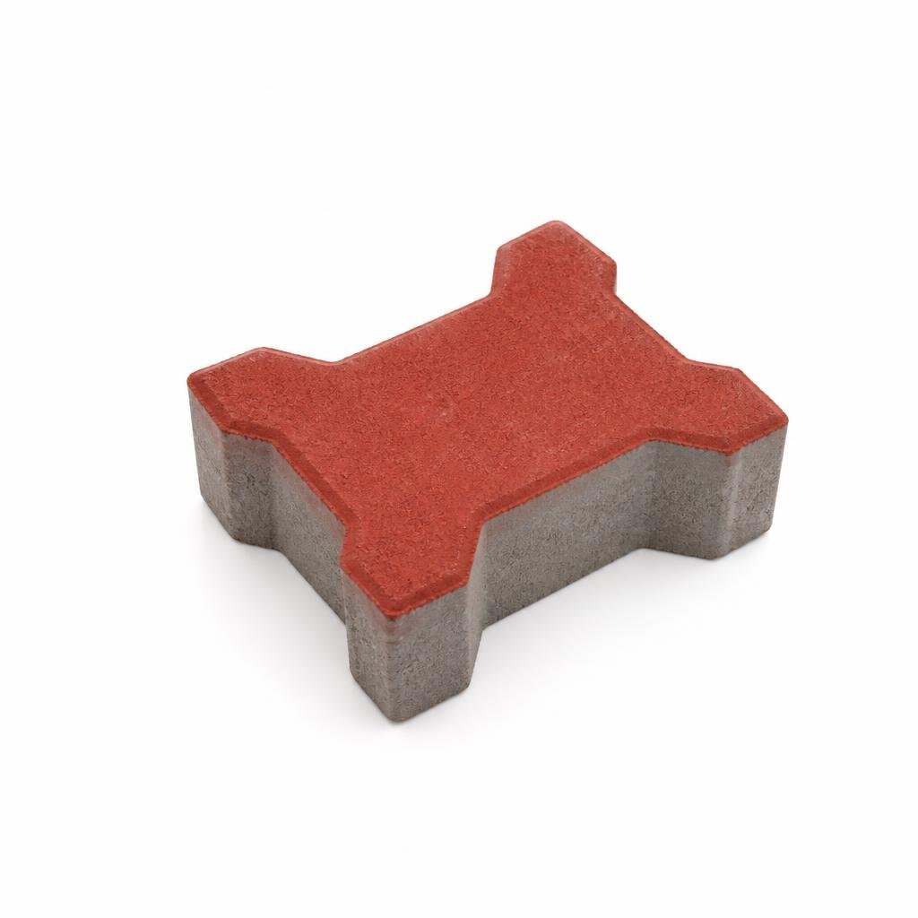 60MM INTERLOCKING SUNWAYPAVER - RED