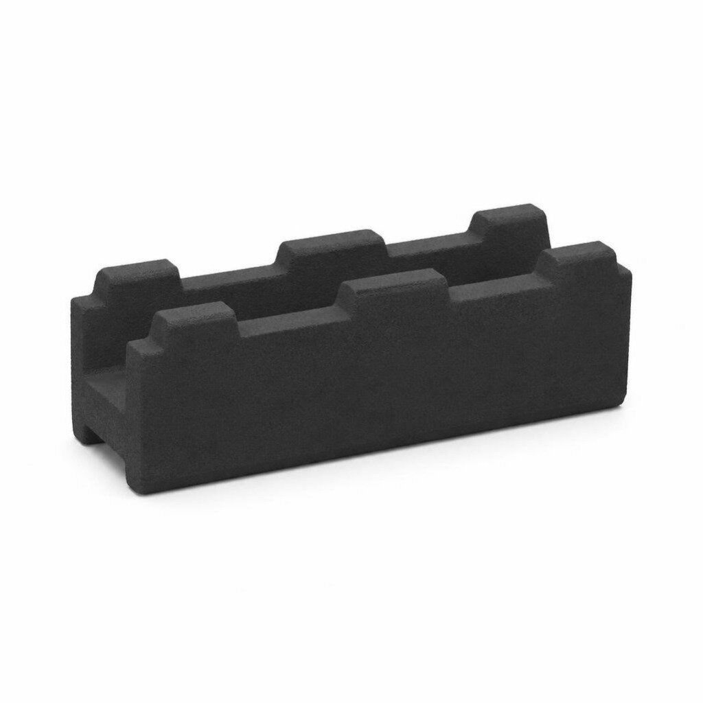 80MM X 223MM X 111MM INTERLOCKING ANCHORLOK - BLK