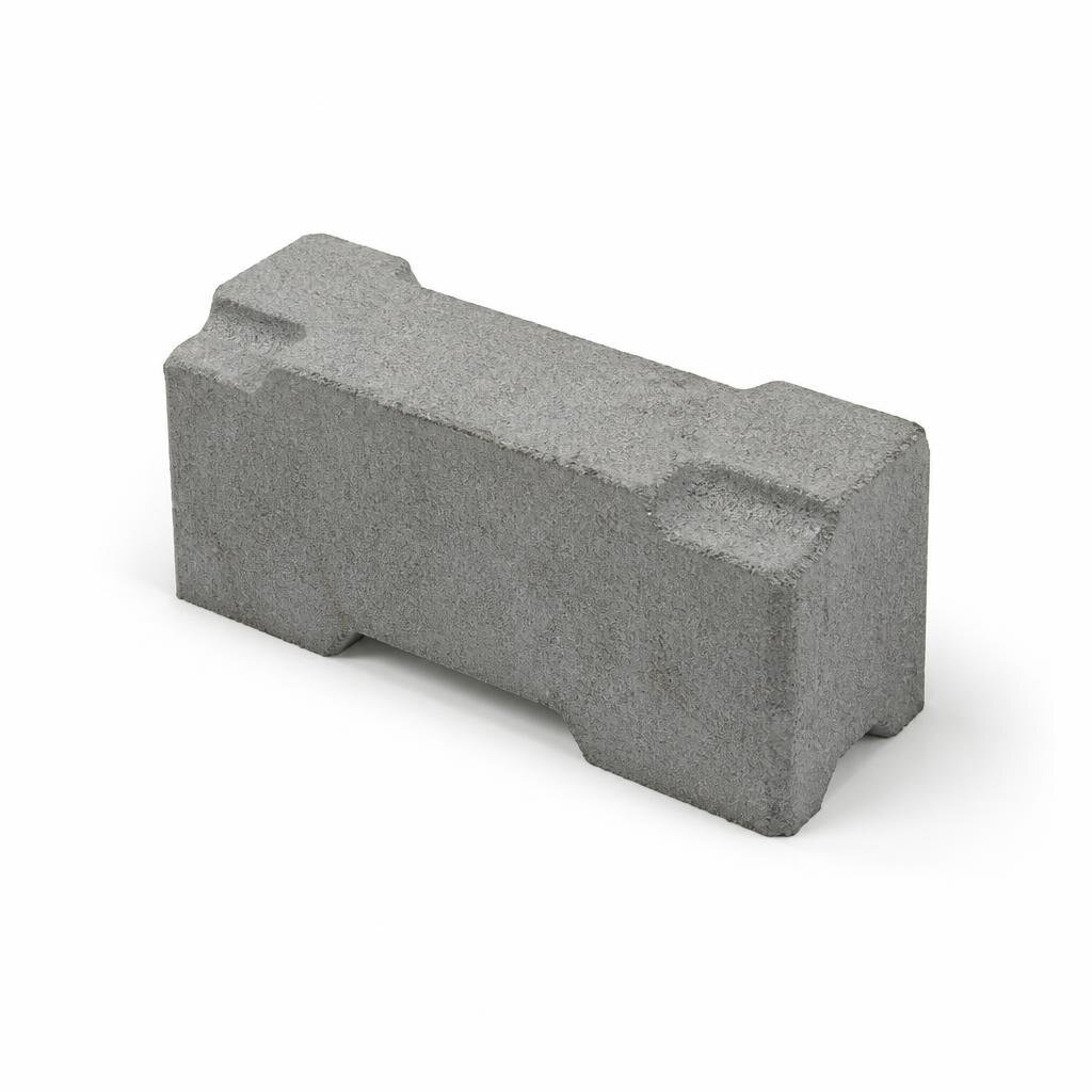 80MM X 223MM X 111MM INTERLOCKING ANCHORLOK - GREY