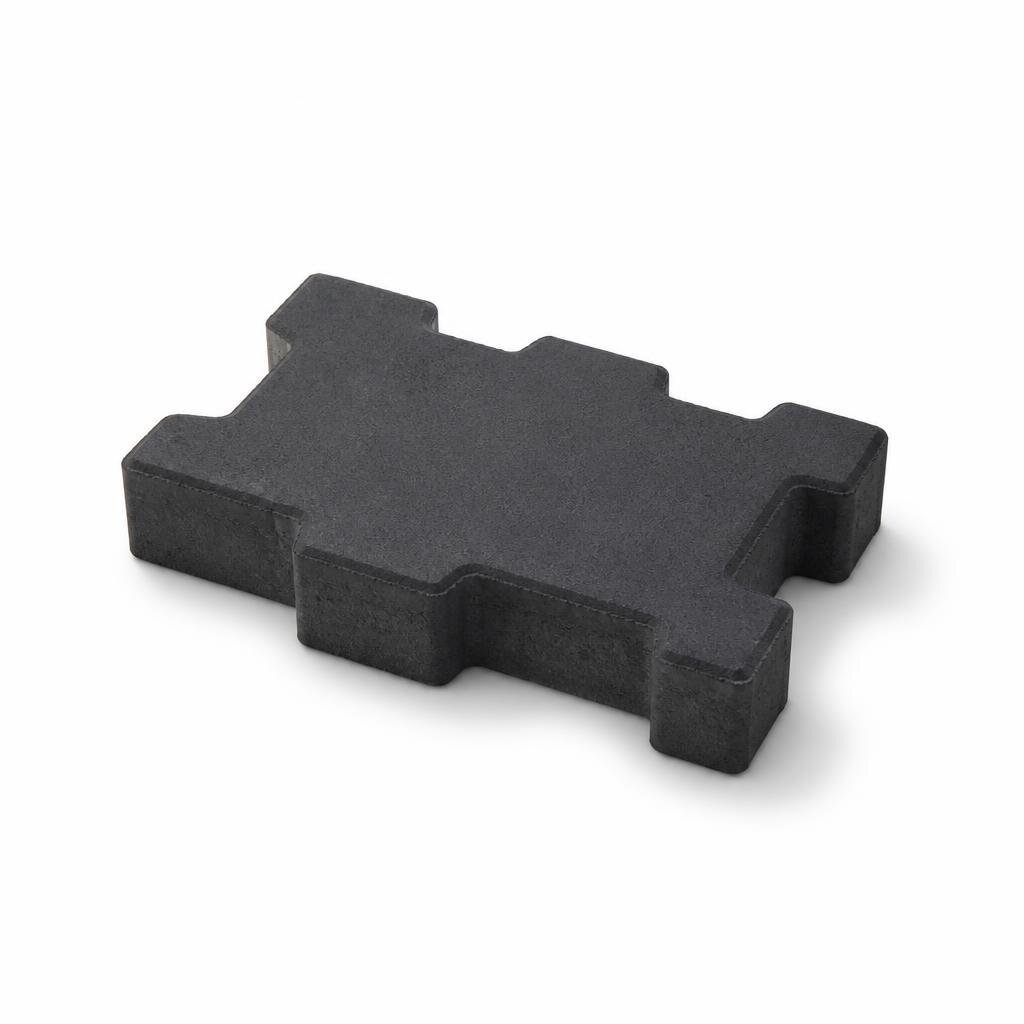 80MM INTERLOCKING GEOPAVE - BLACK