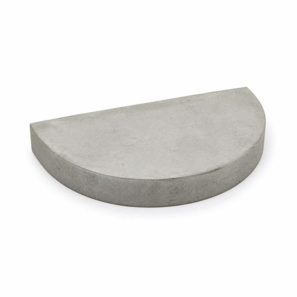 2FT X 2.5FT CONCRETE HALF ROUND SLAB