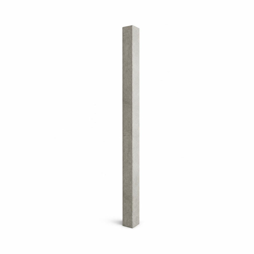 4" X 4" X 7FT CEMENT PILLAR