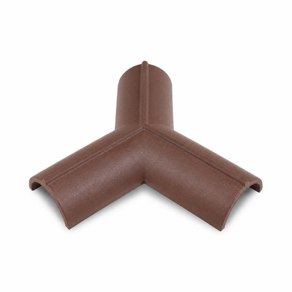 MONIER 3-WAY APEX TILE - RUSSET BROWN 104