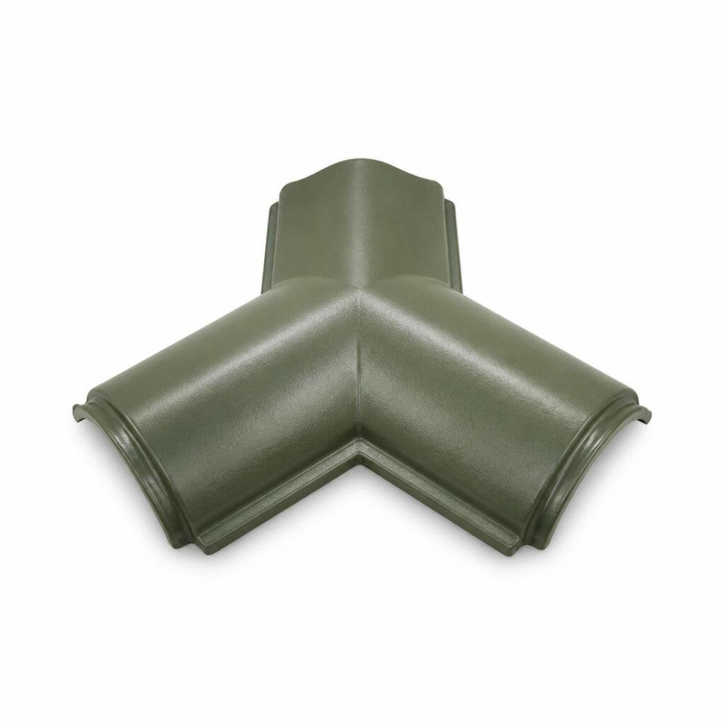 MONIER 3-WAY APEX TILE - AVOCADO GREEN 124